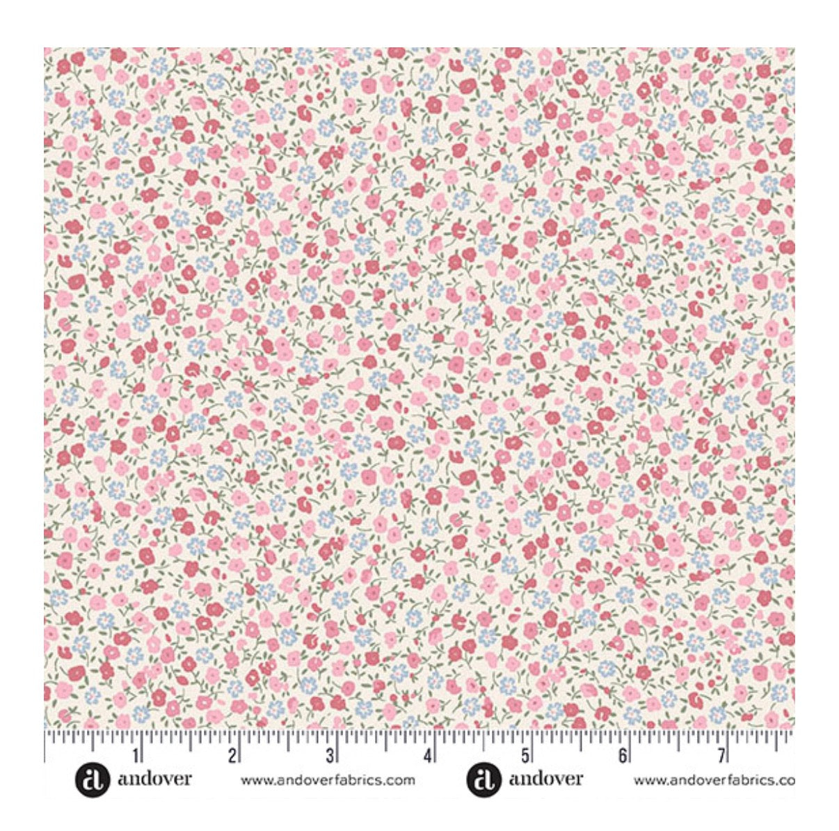 Ditzy Pink : Andover Petite Fleur Collection