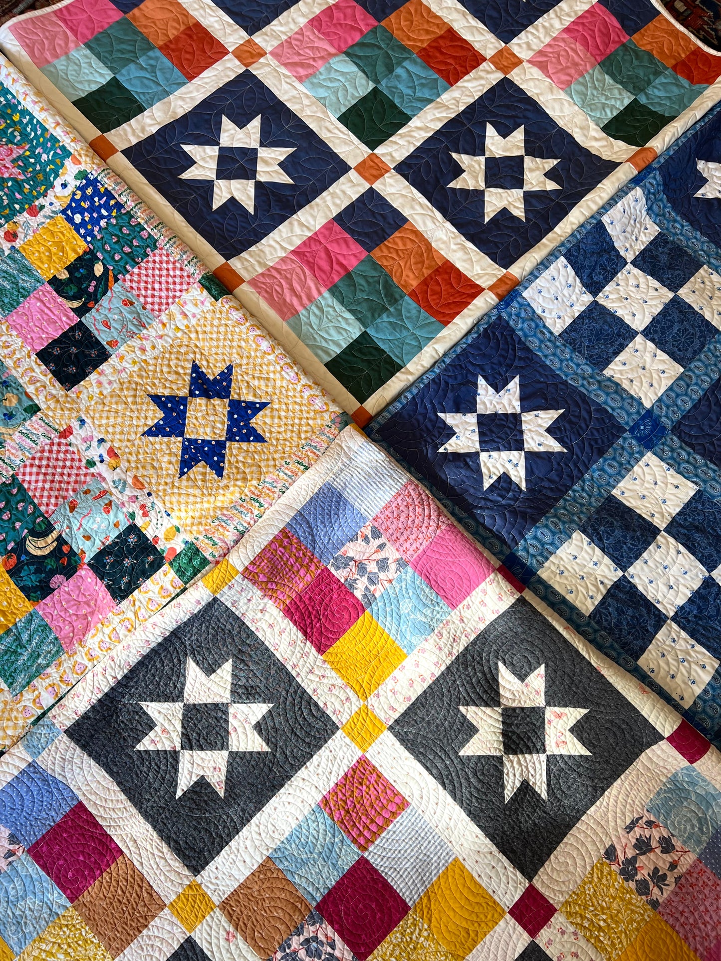 Classic Patches Quilt : PDF Download