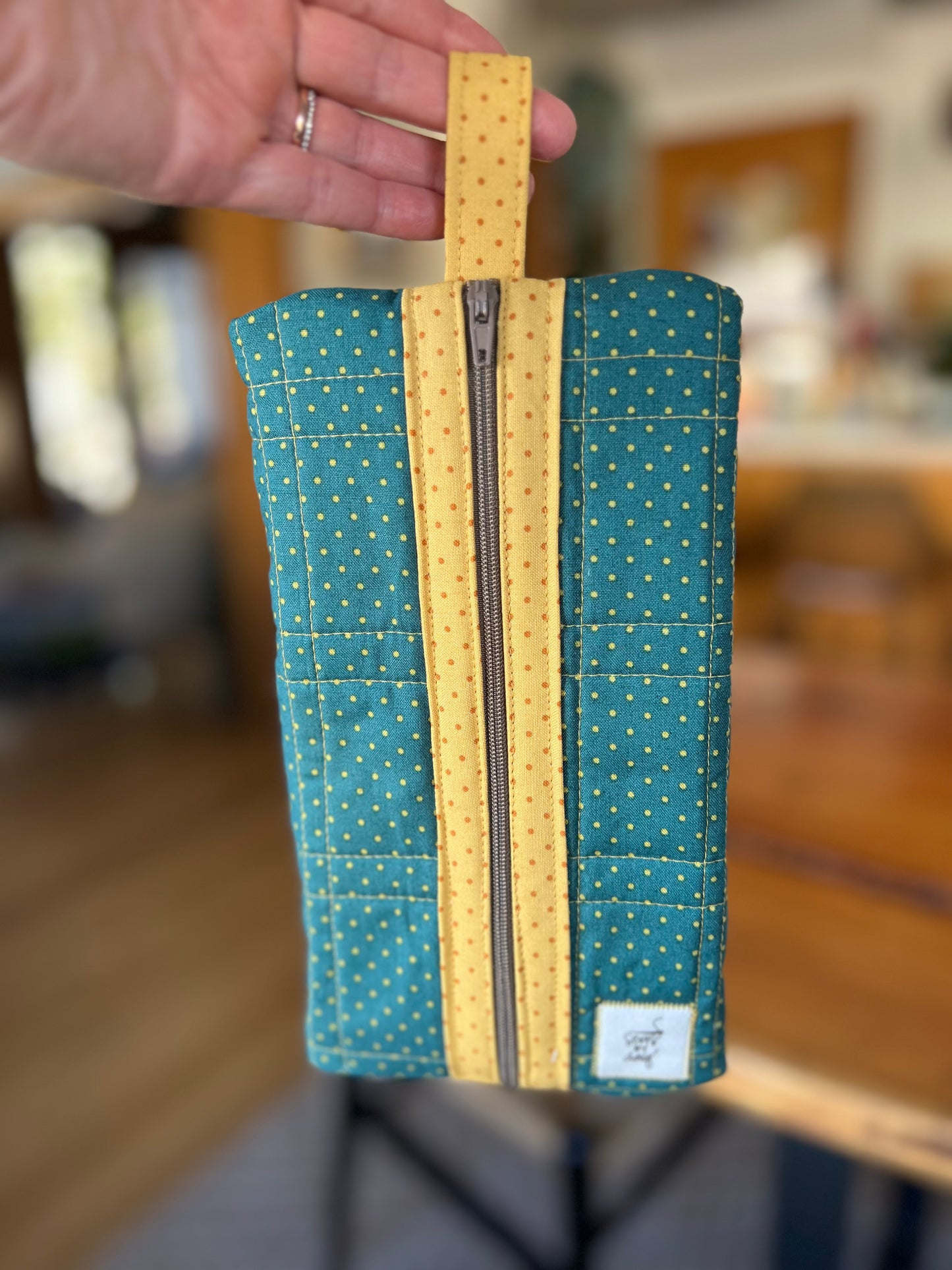 Medium Pouch: Green and Yellow Scout Pouch