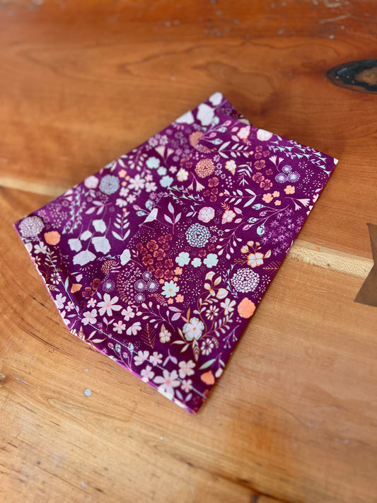 2 Magenta Meadow Napkins