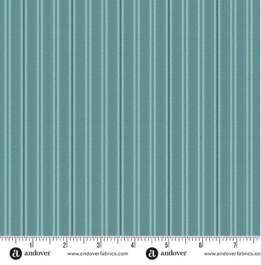 Double Stripe Robin : Andover Fabrics