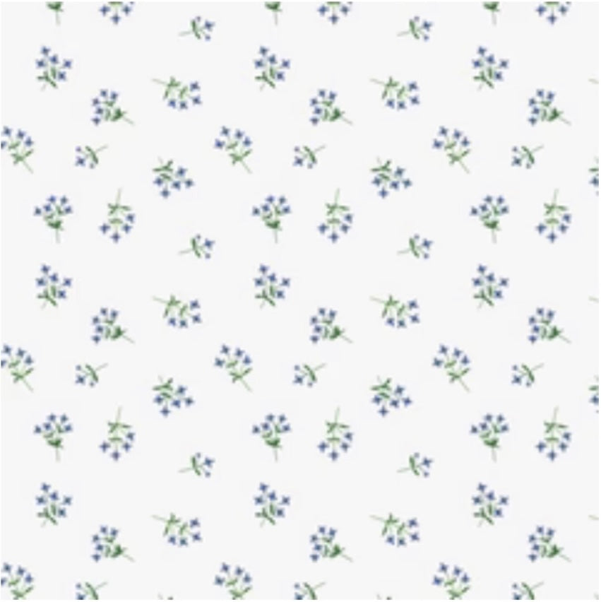 Field Gentian (blue) : Cloud 9 Fabric