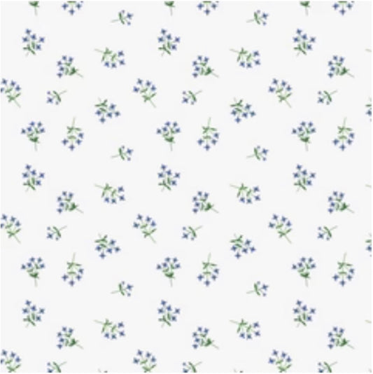Field Gentian (blue) : Cloud 9 Fabric