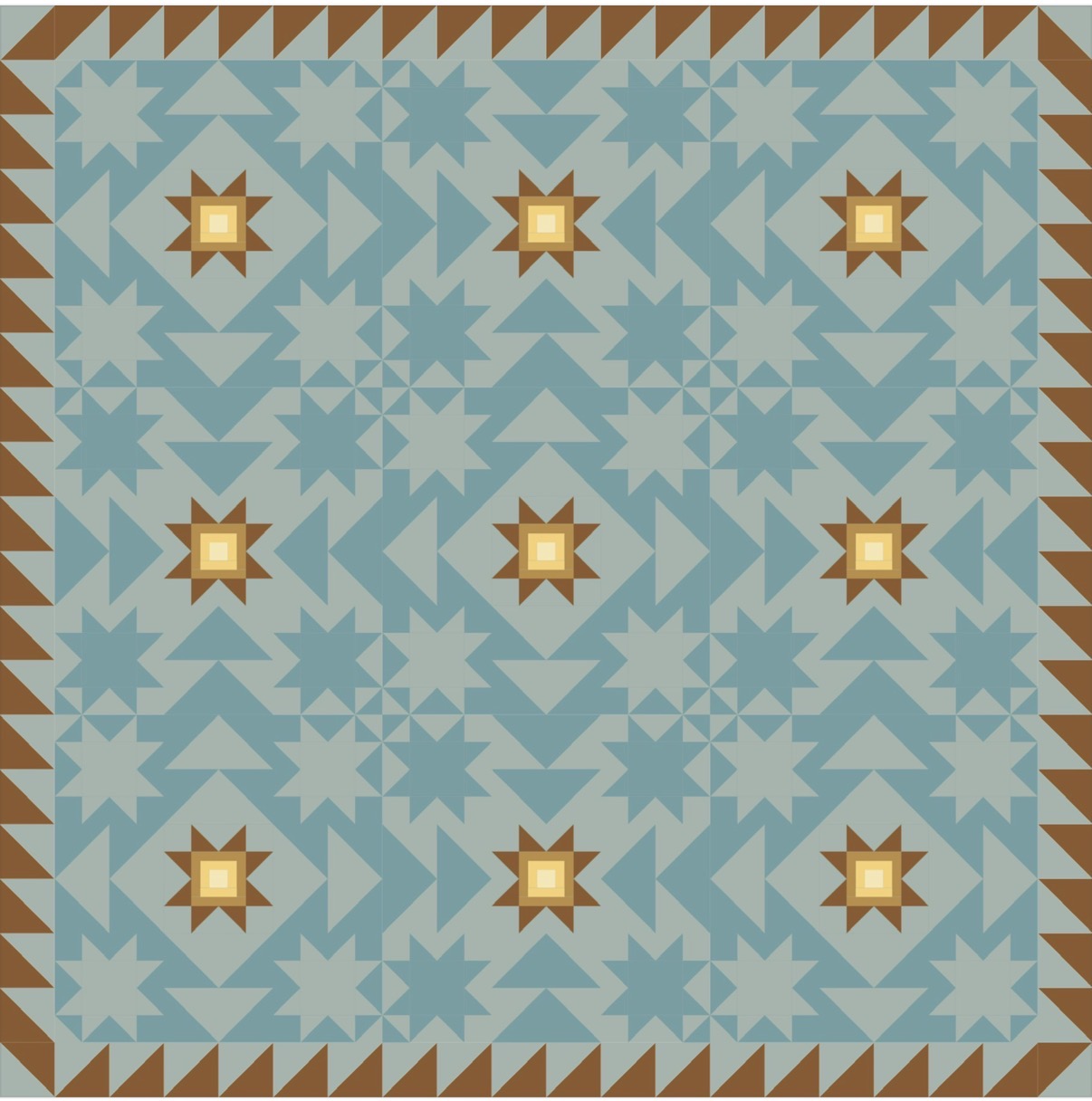 Everett Star Quilt Kit