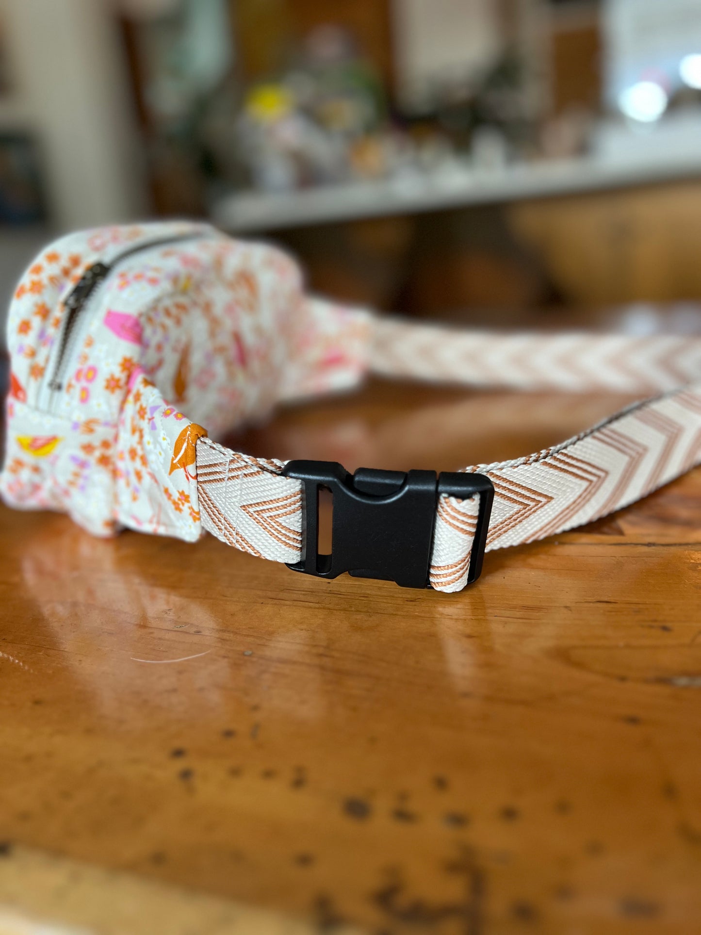 Crossbody Bag: Spring Birds and Flowers