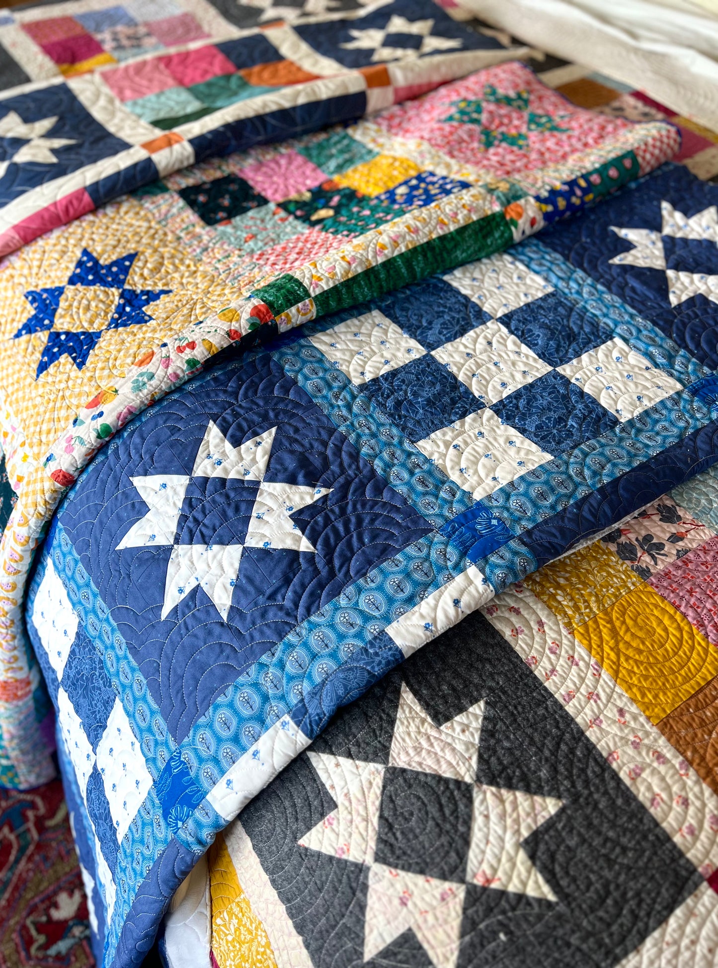 Classic Patches Quilt : PDF Download