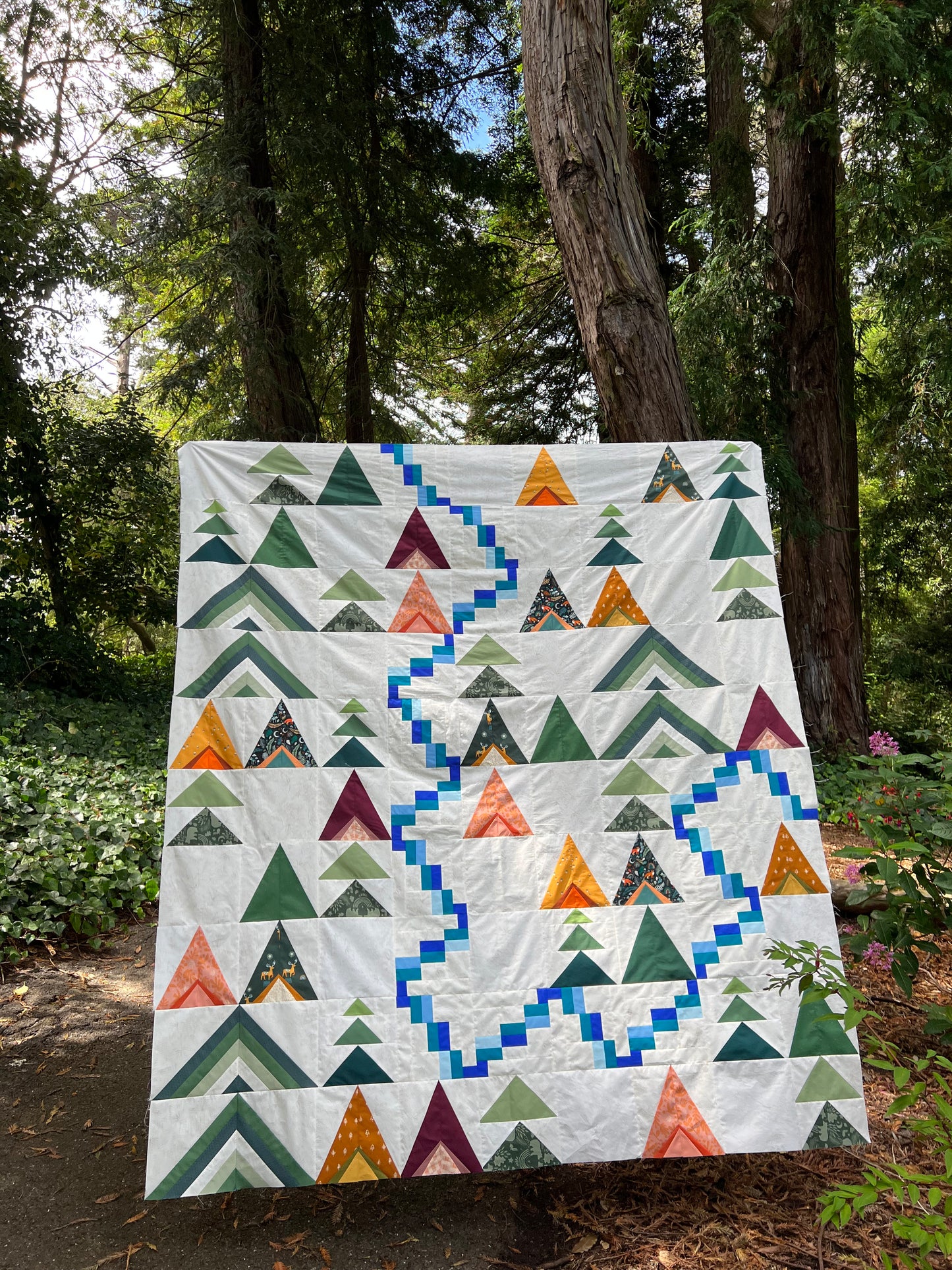 Camp Wobegone Quilt : Paper Pattern