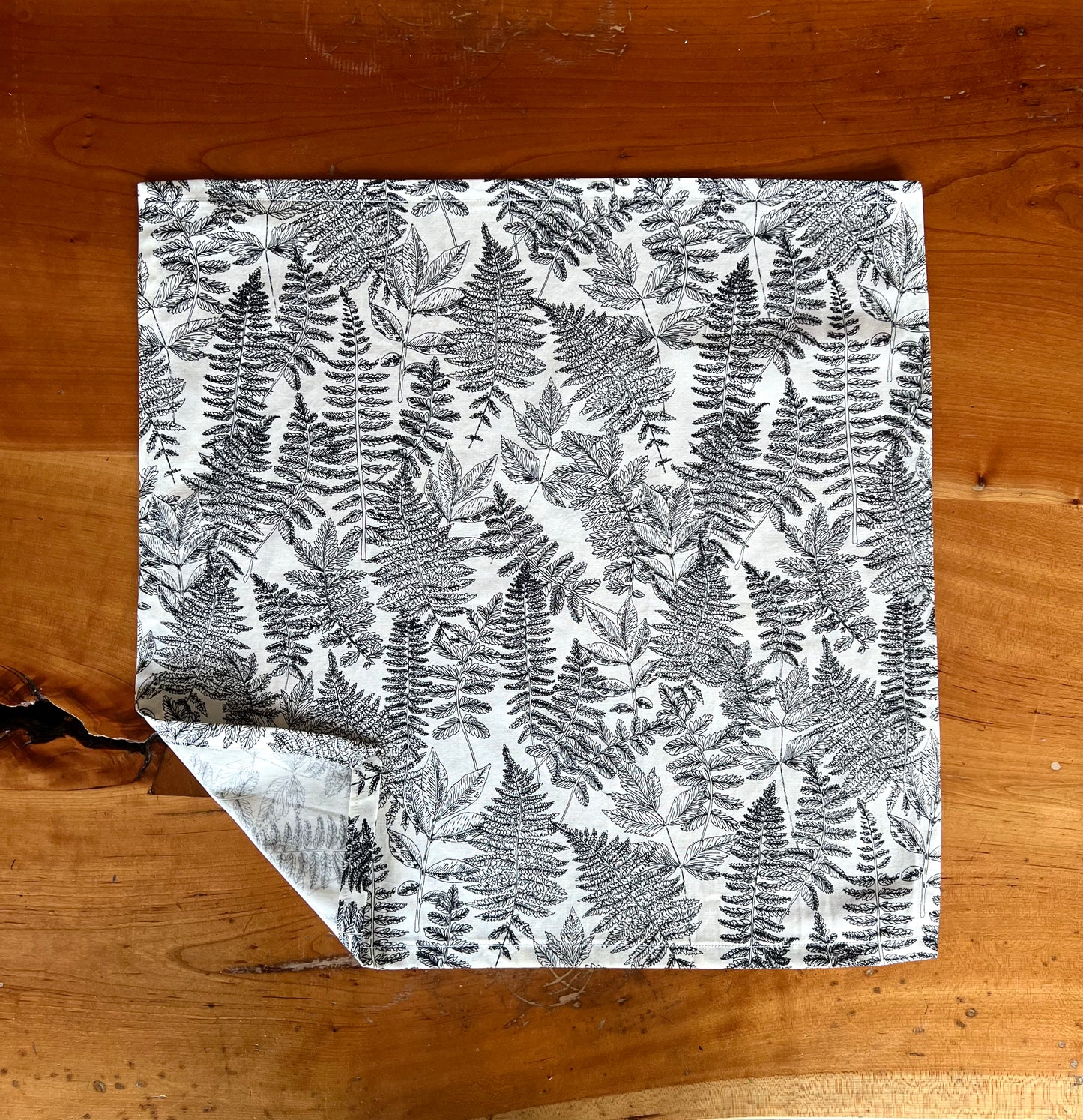 2 Modern Toile Napkins