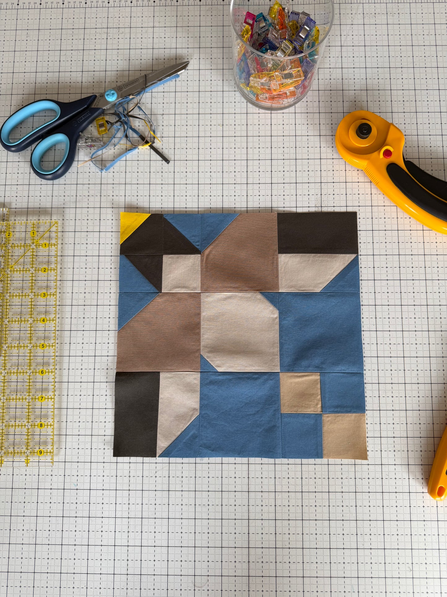 Wings Up Block Pattern : PDF Download