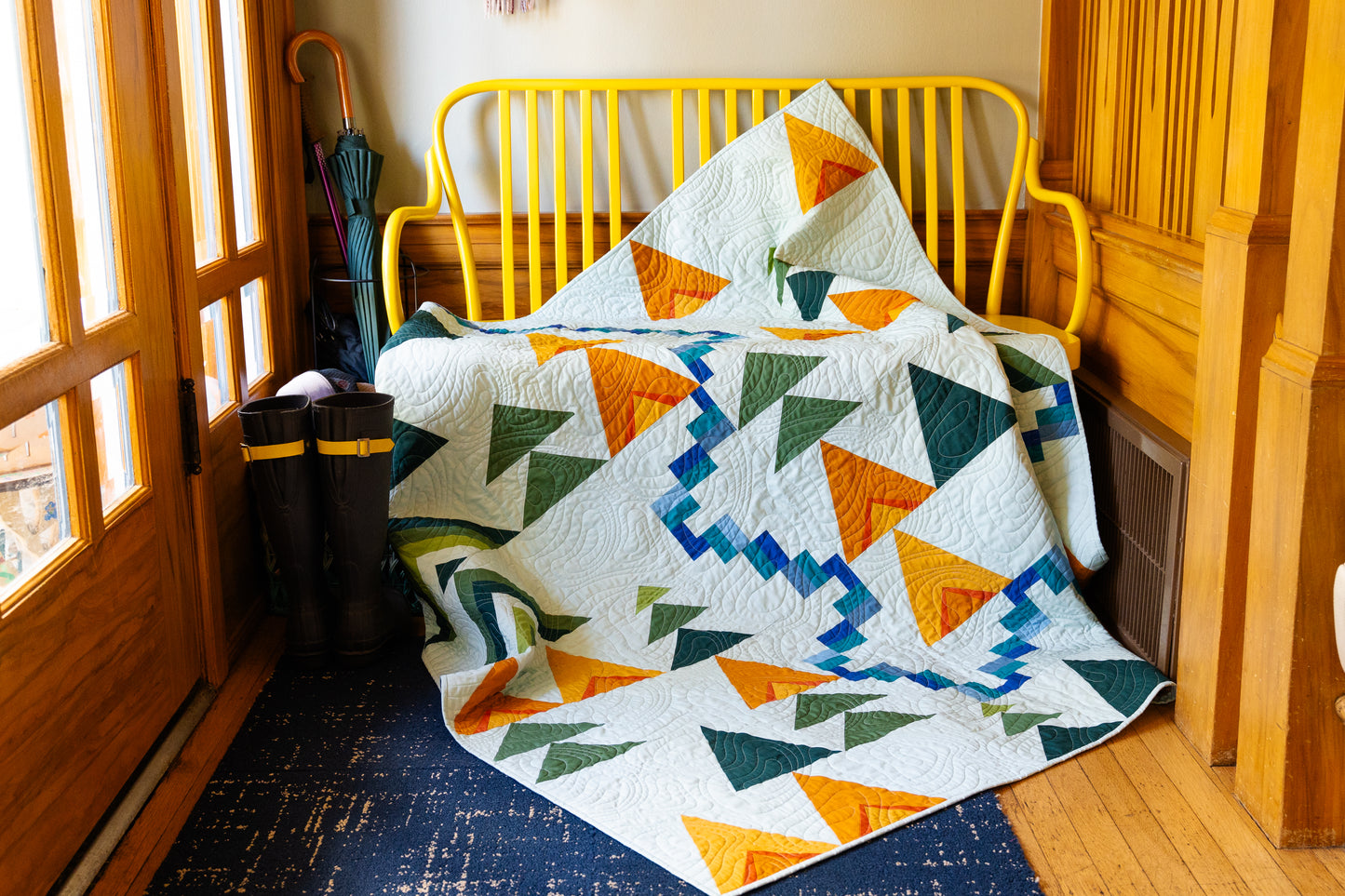 Camp Wobegone Quilt : PDF Download