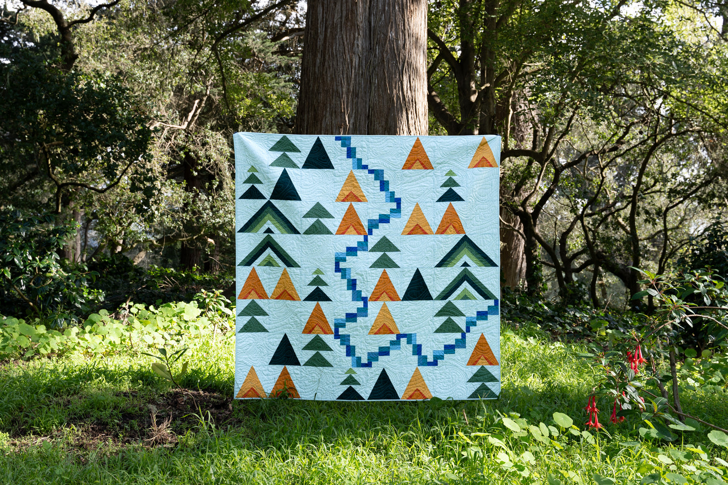 Camp Wobegone Quilt : Paper Pattern