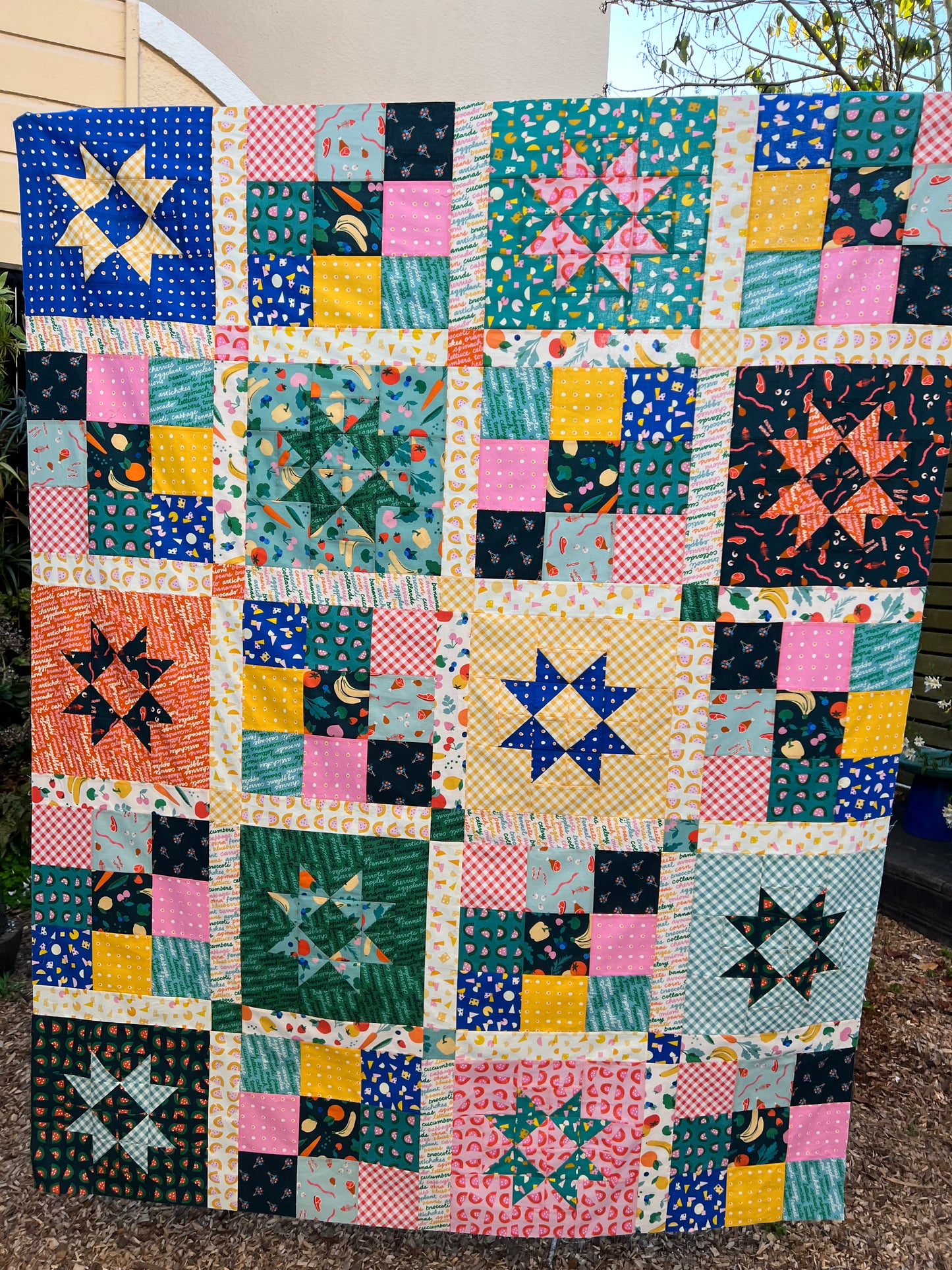 Classic Patches Quilt : PDF Download