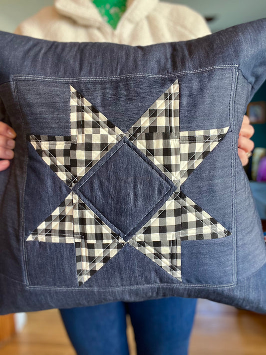 Quilted Pillow Cover