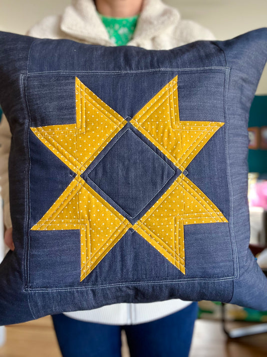 Quilted Pillow Cover