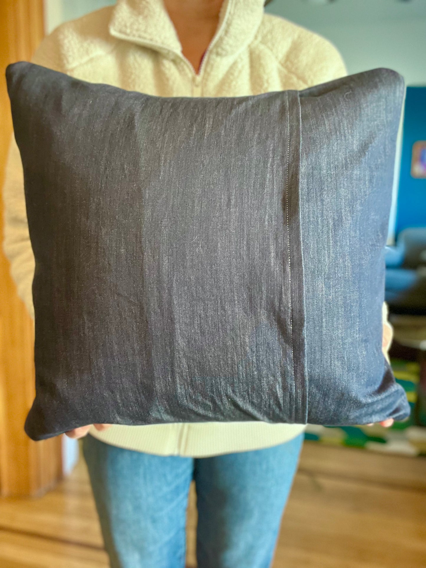 Quilted Pillow Cover