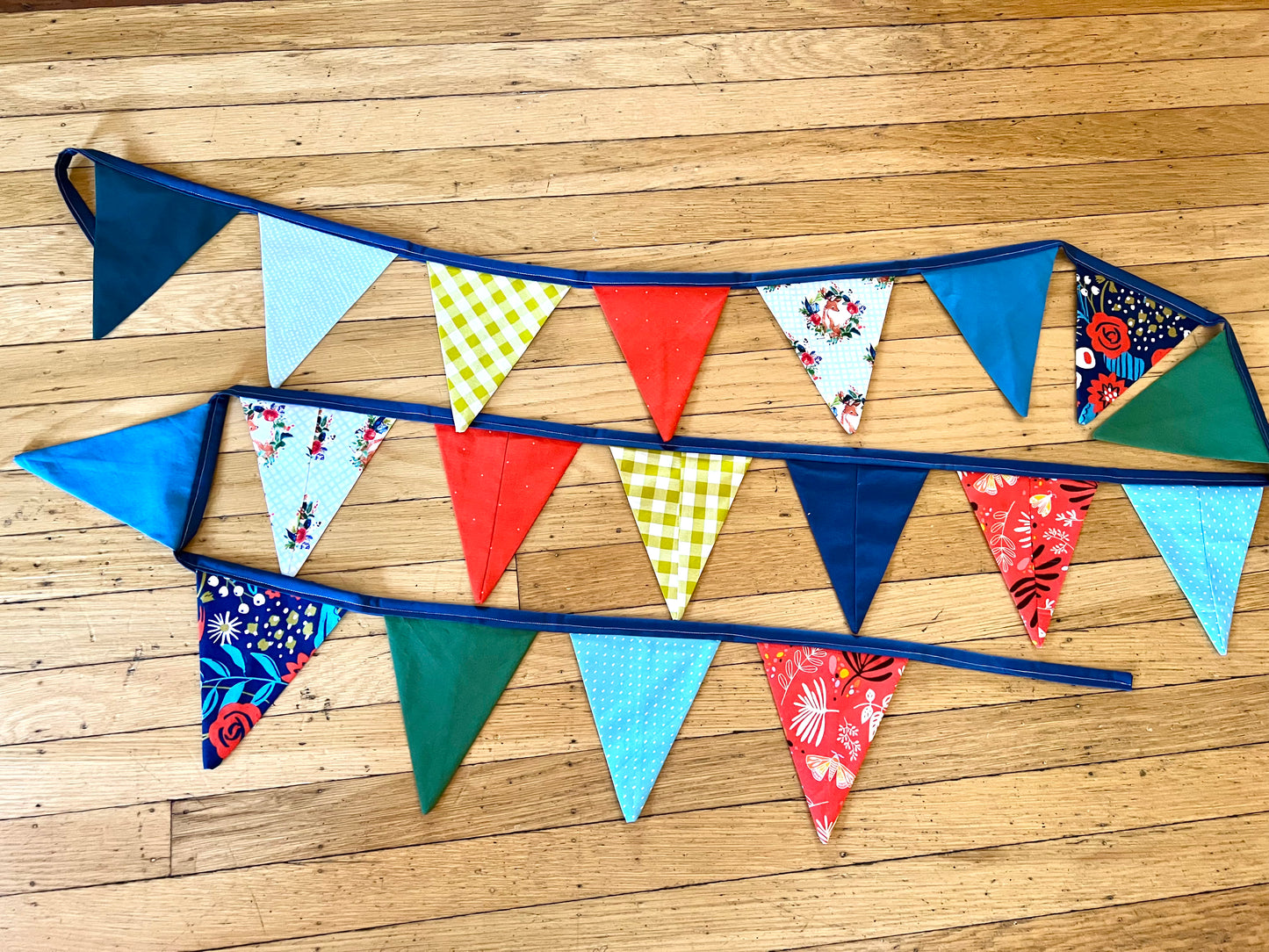 Handmade Holiday Bunting