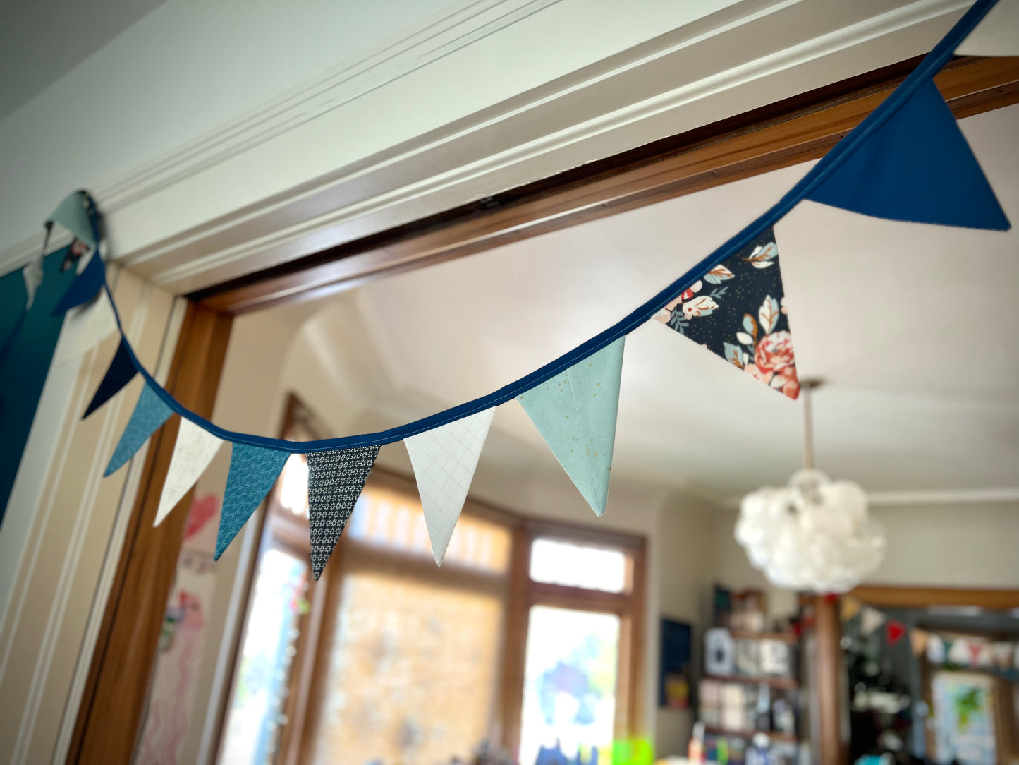 Handmade Hanukkah Bunting