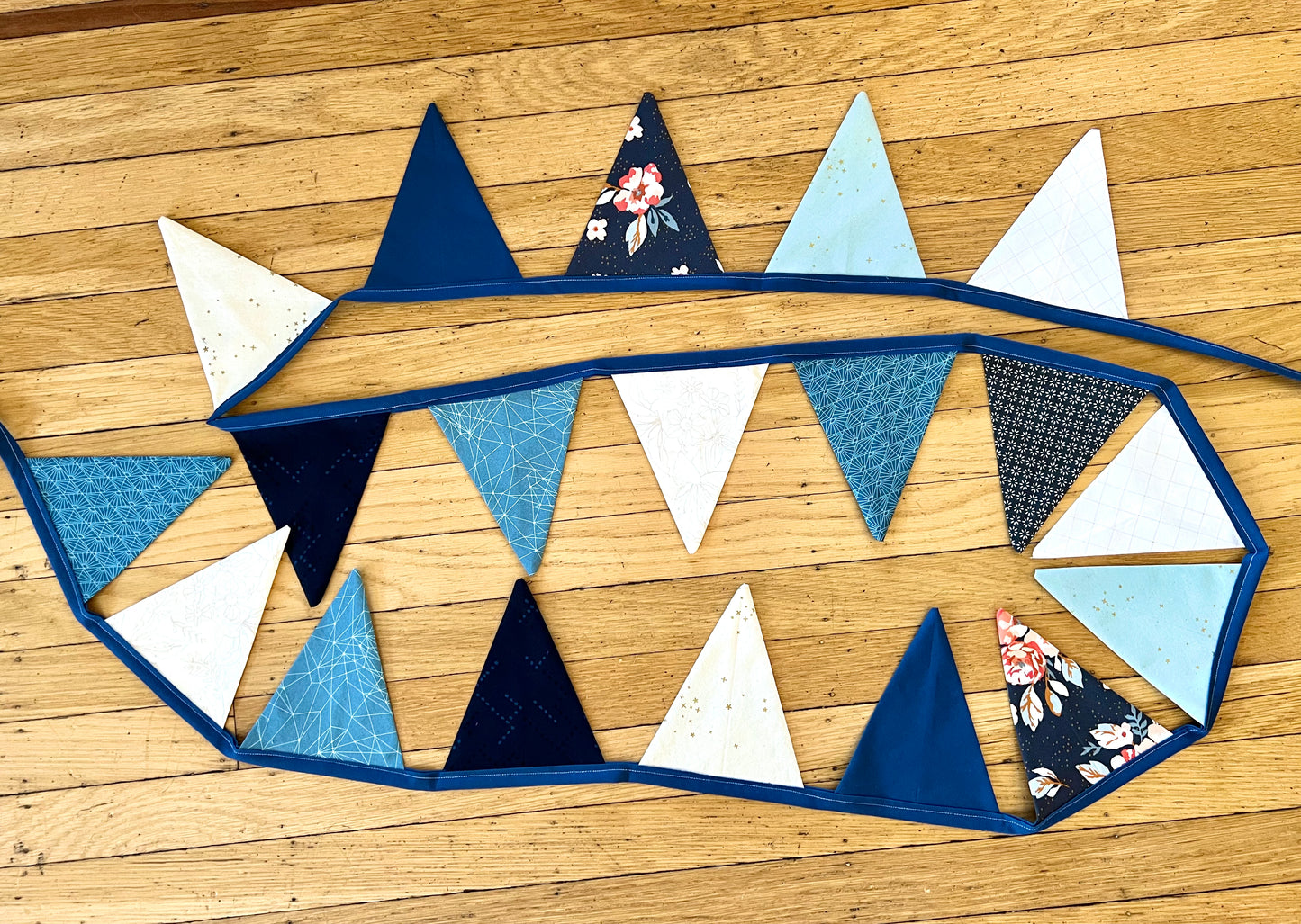 Handmade Hanukkah Bunting